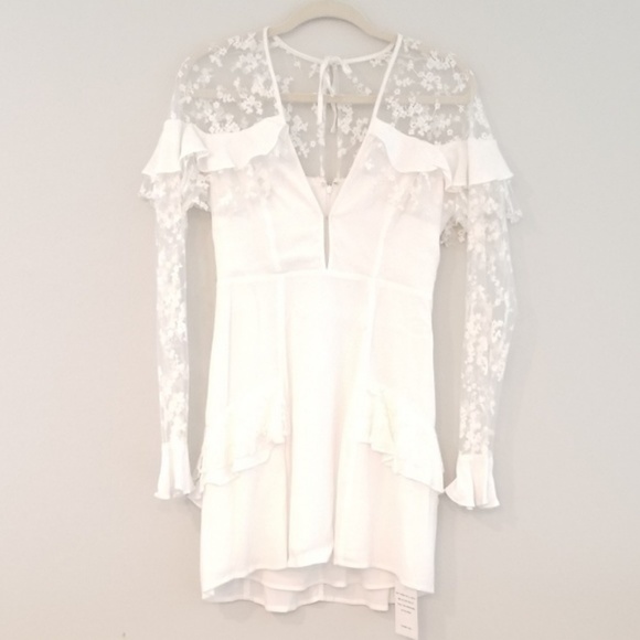 🚫SOLD🚫NWT FL&L ROSEBUD MINI DRESS M - Picture 5 of 7